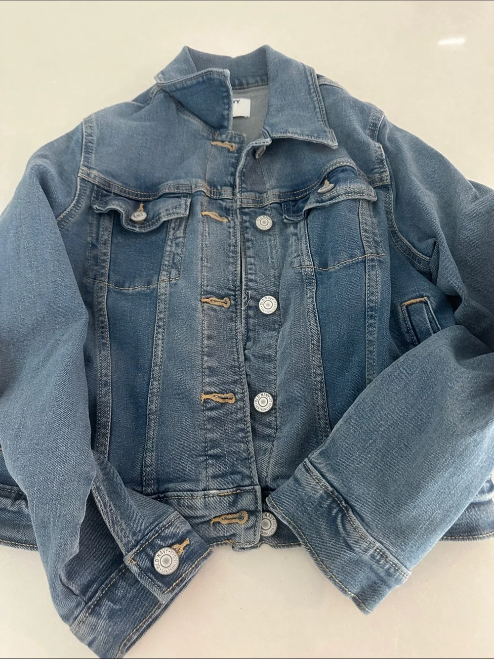 Old Navy Kids Medium Blue Denim Jacket
